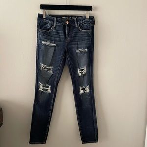 Low rise American eagle jeans